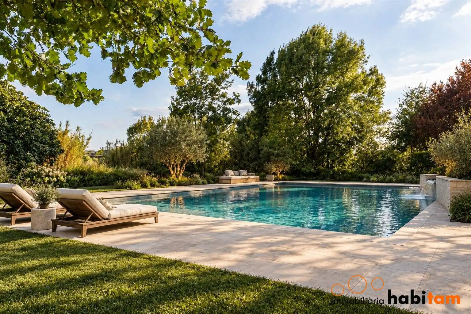 Piscina de Finca rústica en venta en Sils con Aire acondicionado, Calefacción y Jardín privado