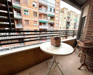 Balcony of Flat for sale in  Logroño  with Heating, Parquet flooring and Terrace