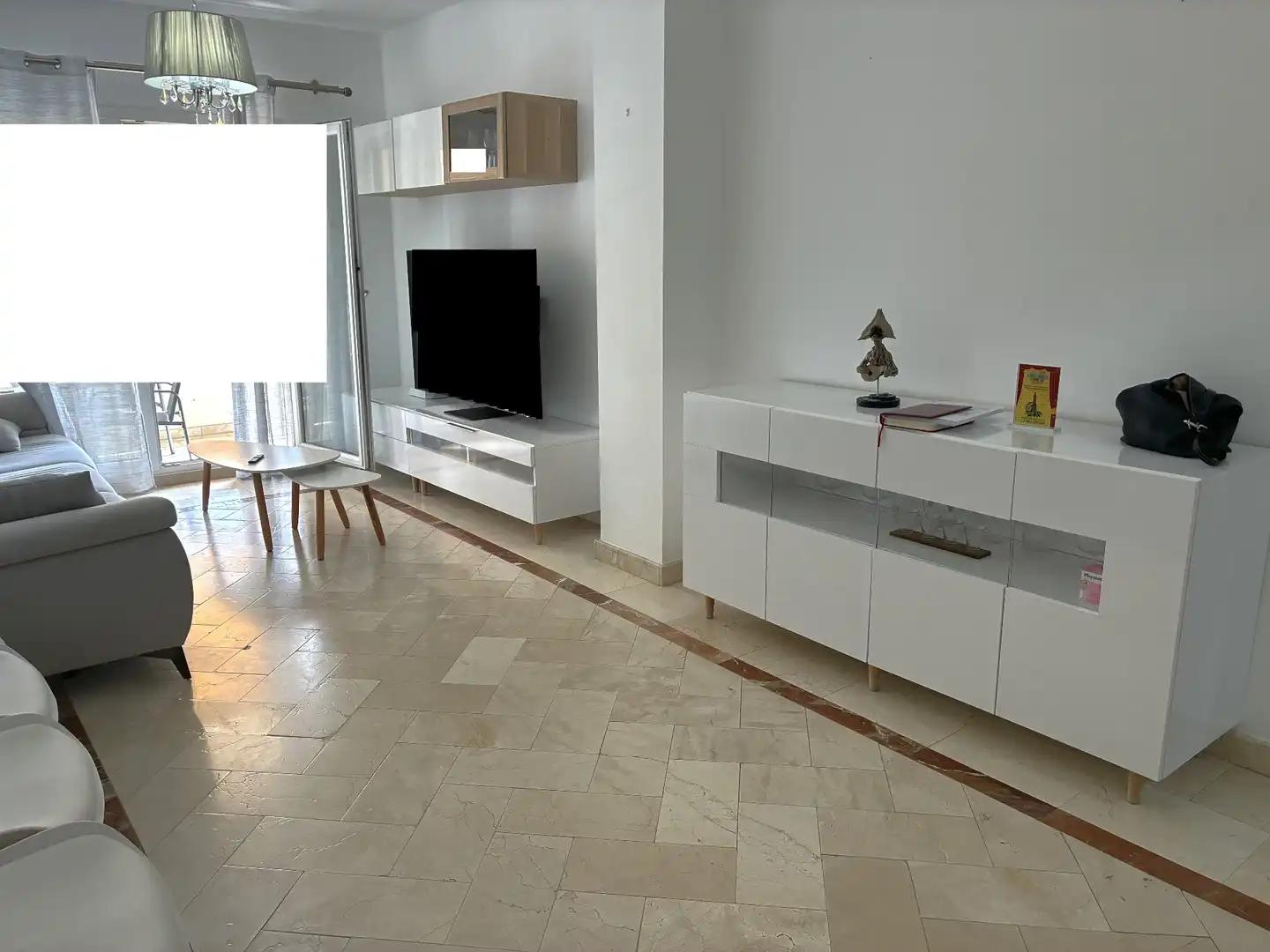 Wohnzimmer von Wohnung zum Verkauf in Los Barrios mit Terrasse und Gemeinschaftspool