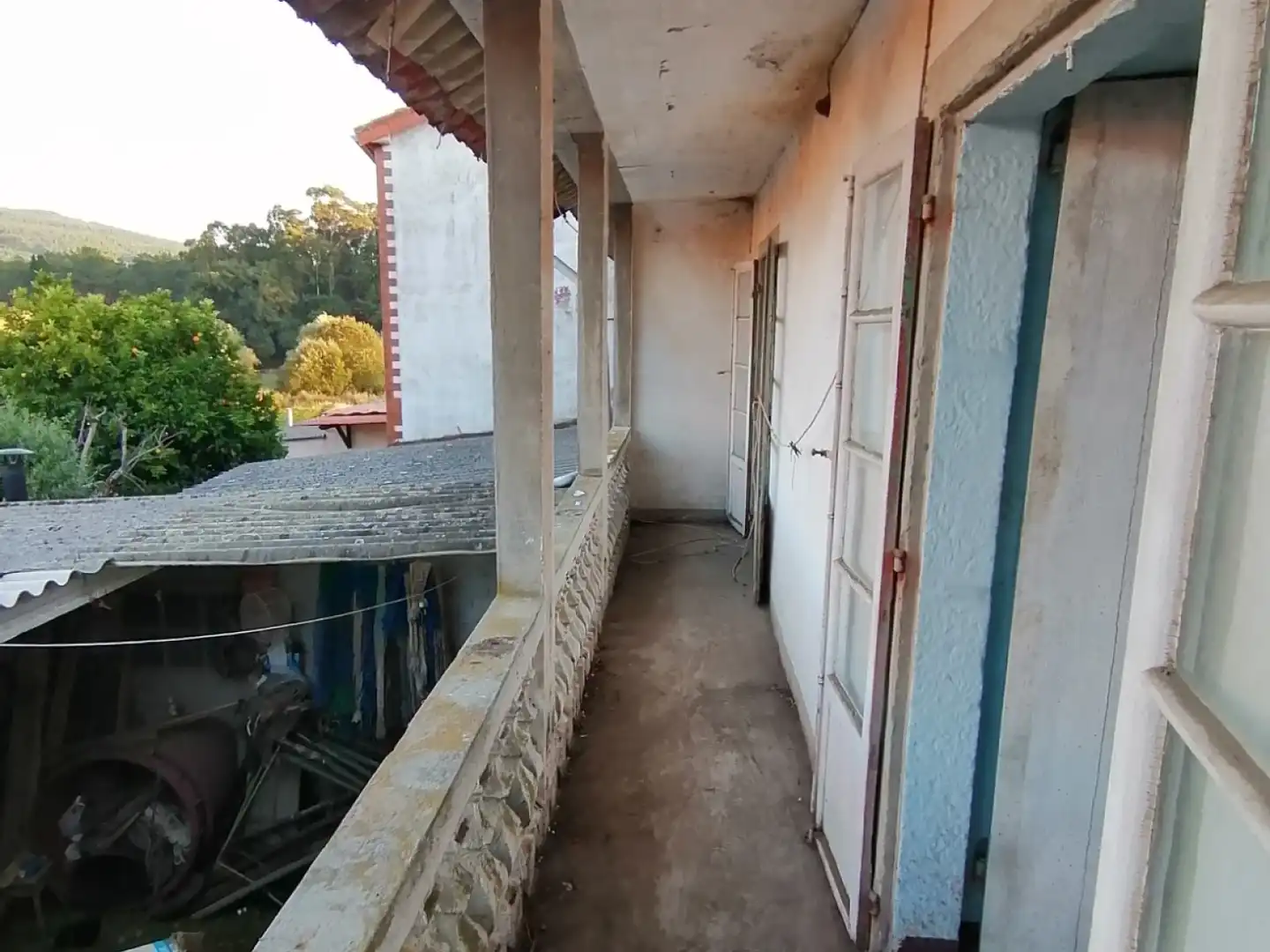 Terrassa de Finca rústica en venda en Padrón amb Jardí privat