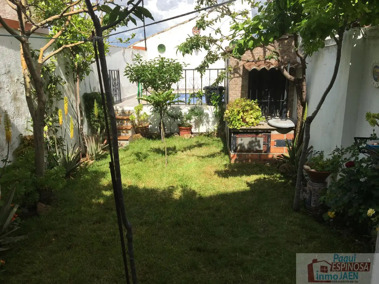 Garden of Houses for sale in Villardompardo  with Terrace, Swimming Pool and Furnished