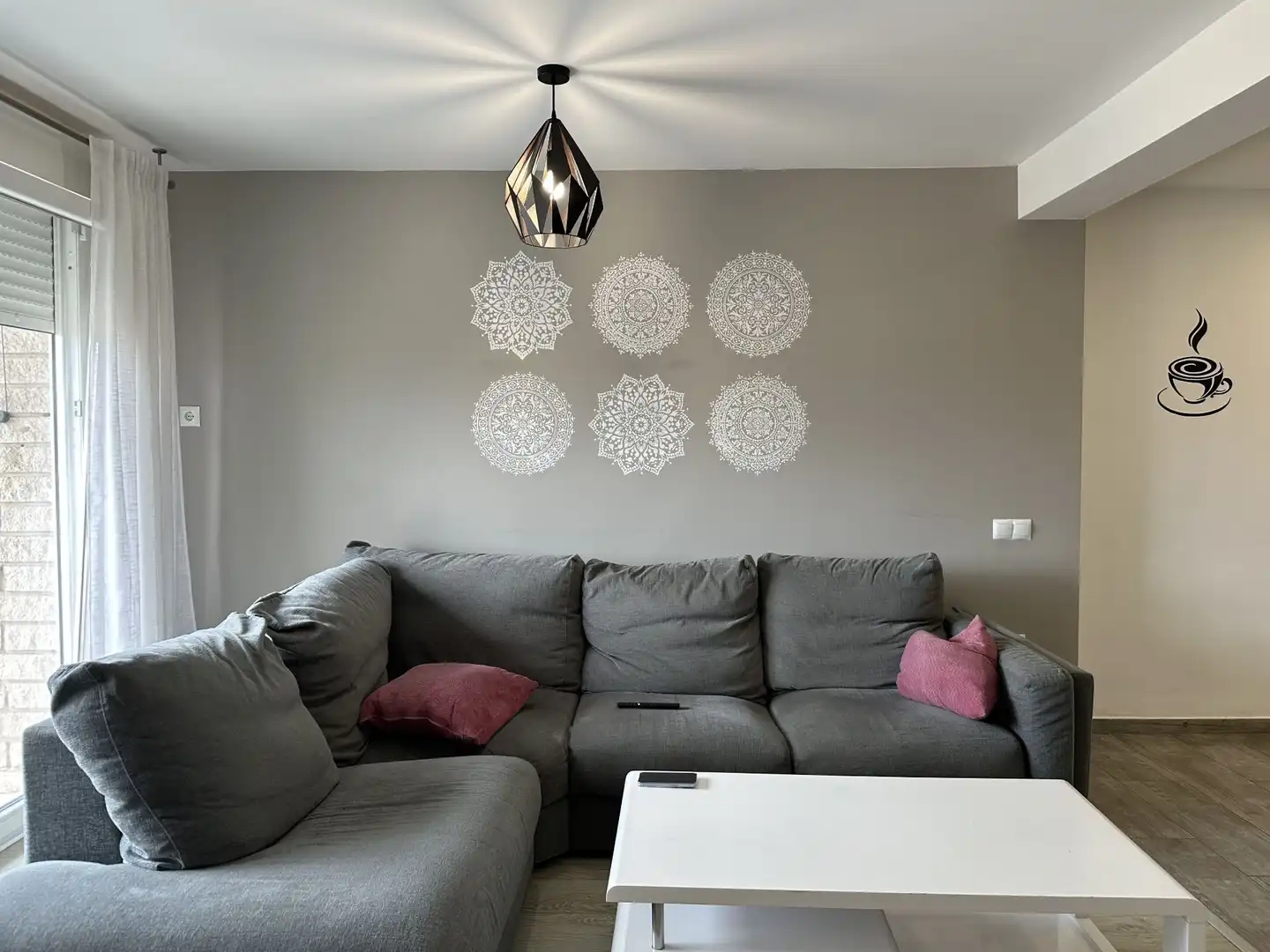 Sala de estar de Piso en venta en Ontinyent con Aire acondicionado, Calefacción y Amueblado