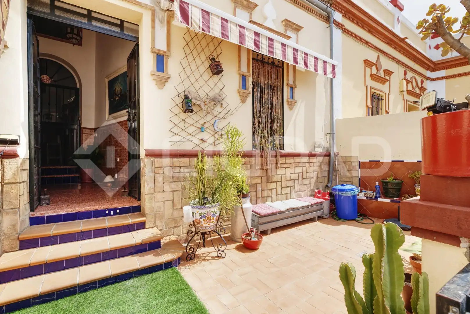 Terraza de Casa adosada en venta en San Juan de Aznalfarache con Aire acondicionado, Terraza y Trastero