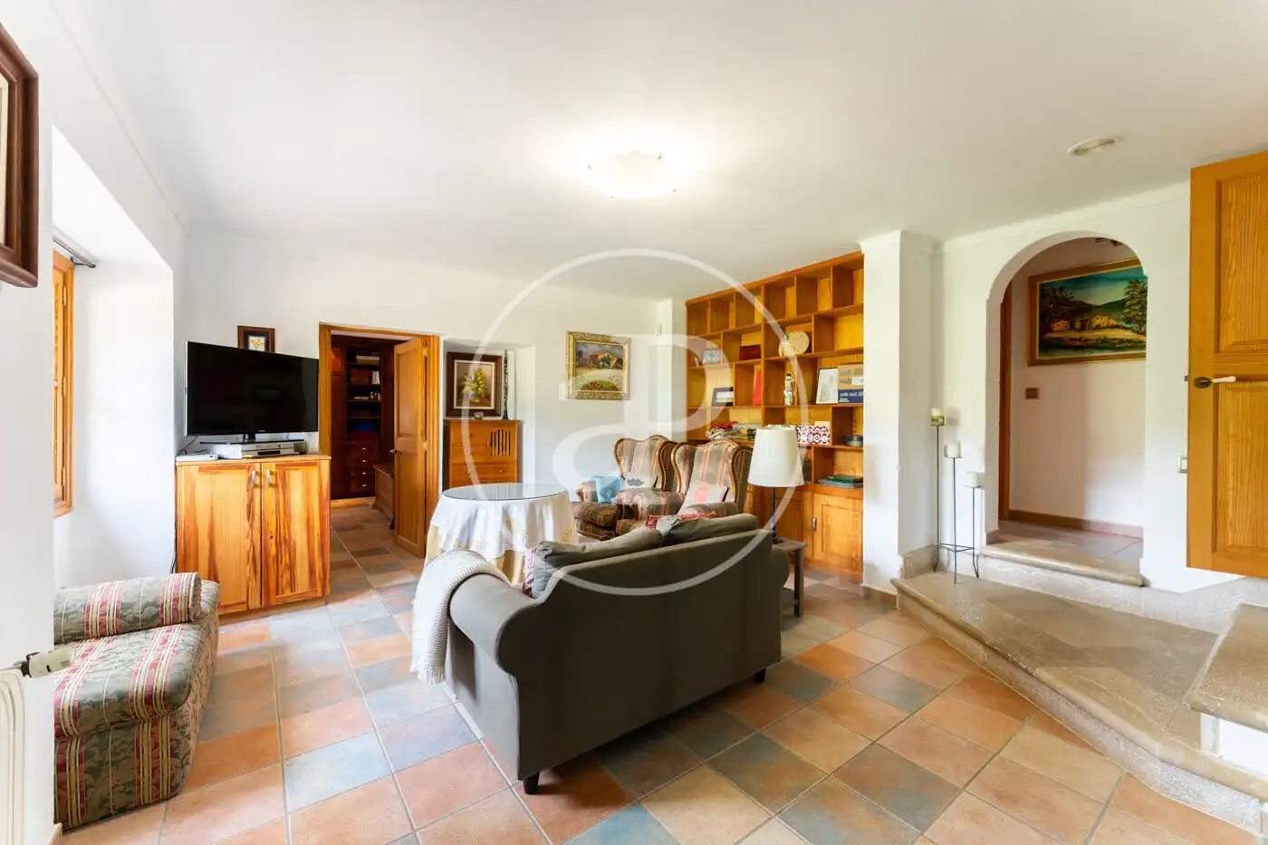 Sala d'estar de Casa o xalet en venda en Alaró amb Aire condicionat, Calefacció i Jardí privat