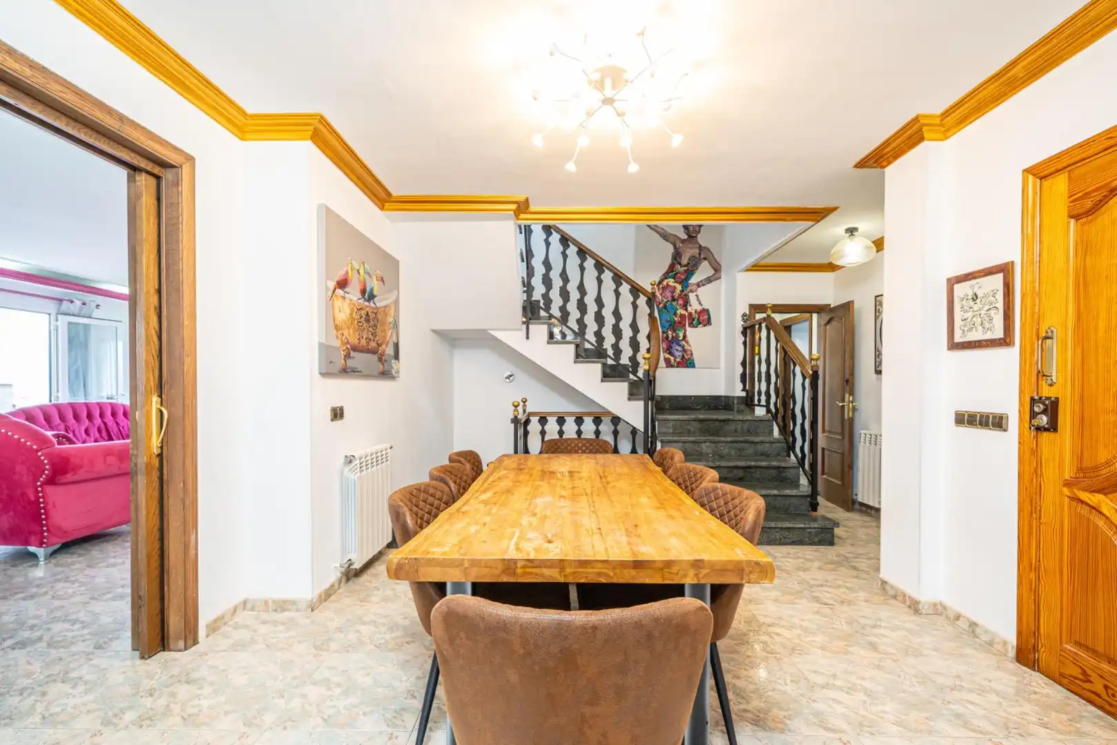 Comedor de Casa o chalet en venta en  Palma de Mallorca con Aire acondicionado, Calefacción y Jardín privado