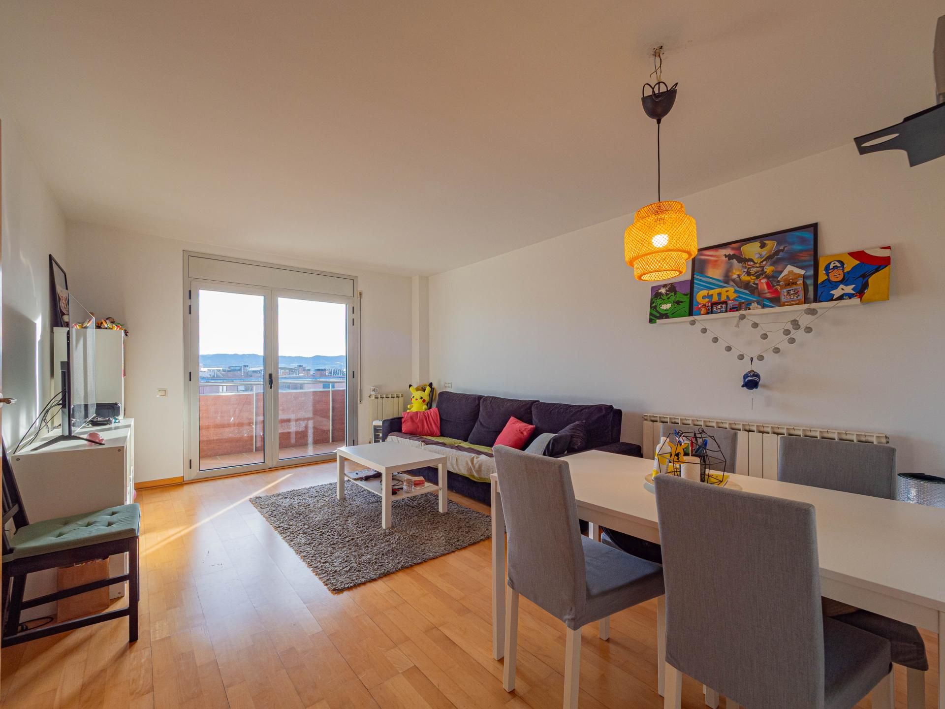 Living room of Flat for sale in Vic  with Heating and Terrace