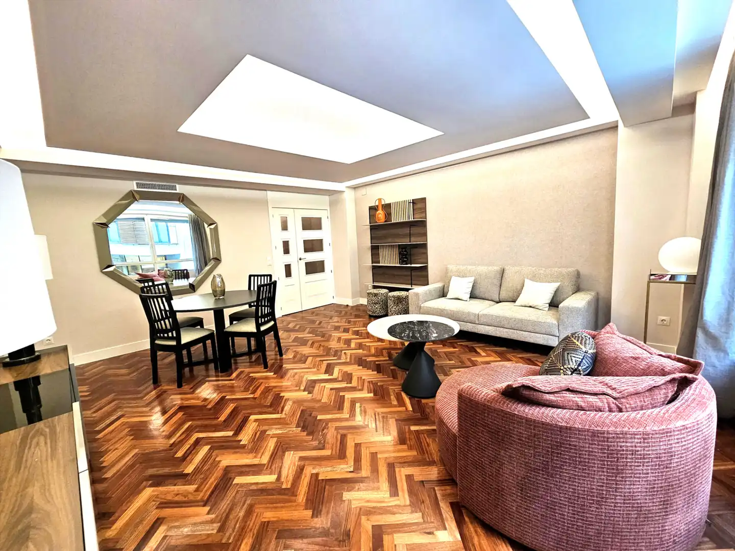 Sala de estar de Piso en venta en Madrid con Aire acondicionado, Calefacción y Parquet