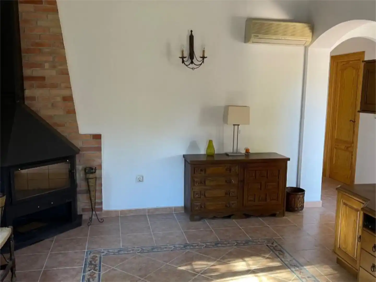 Living room of Flat for sale in Orihuela  with Air Conditioner, Private garden and Furnished