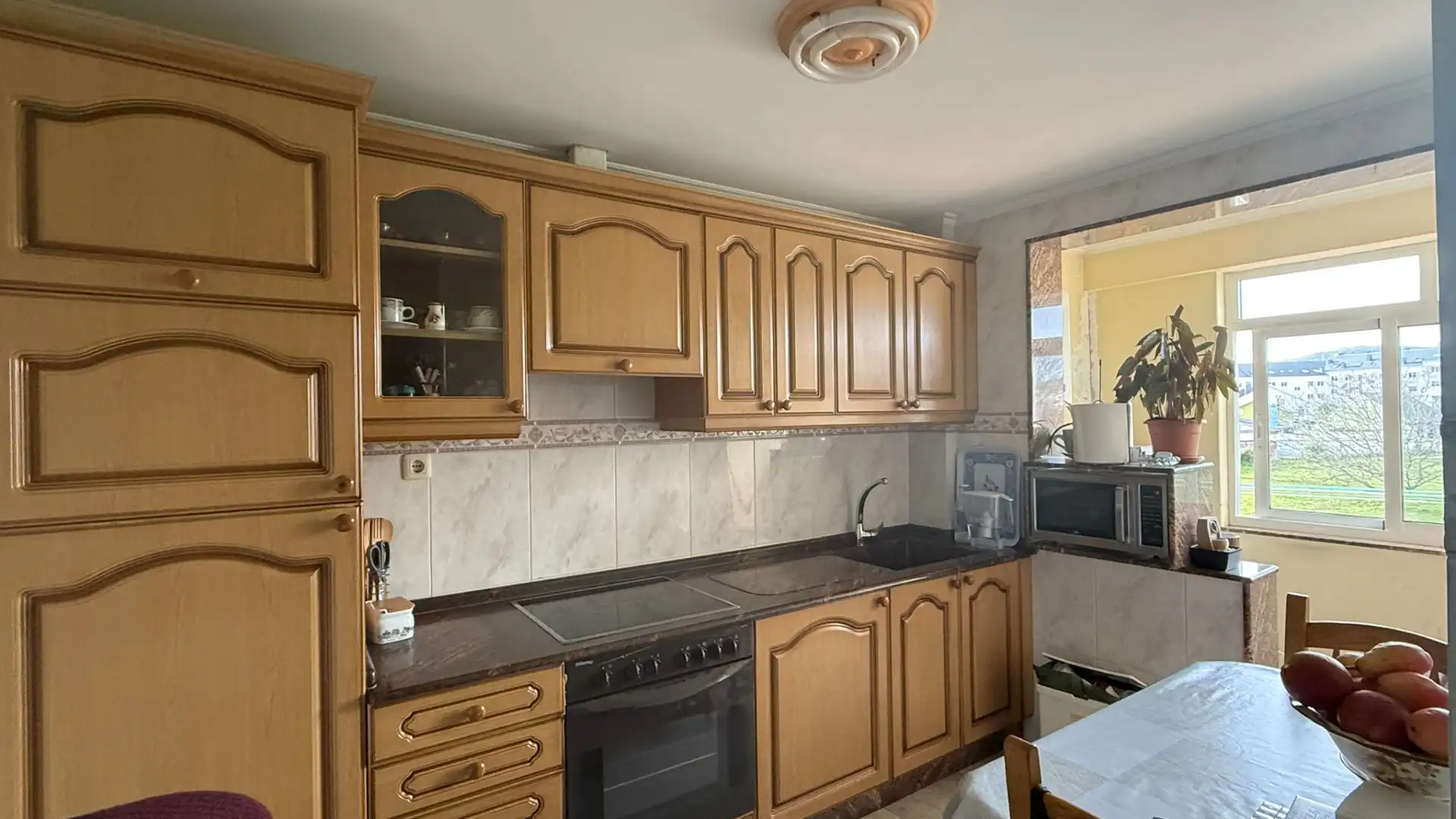Kitchen of Flat for sale in Ferrol  with Heating and Storage room