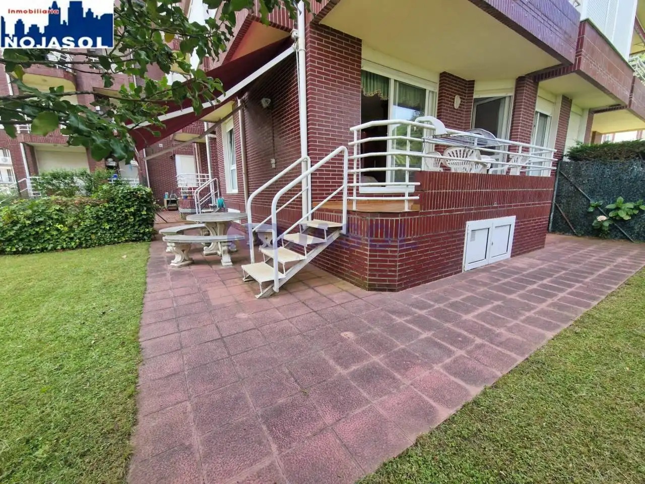 Terrace of Apartments for rent in Noja  with Heating, Private garden and Terrace