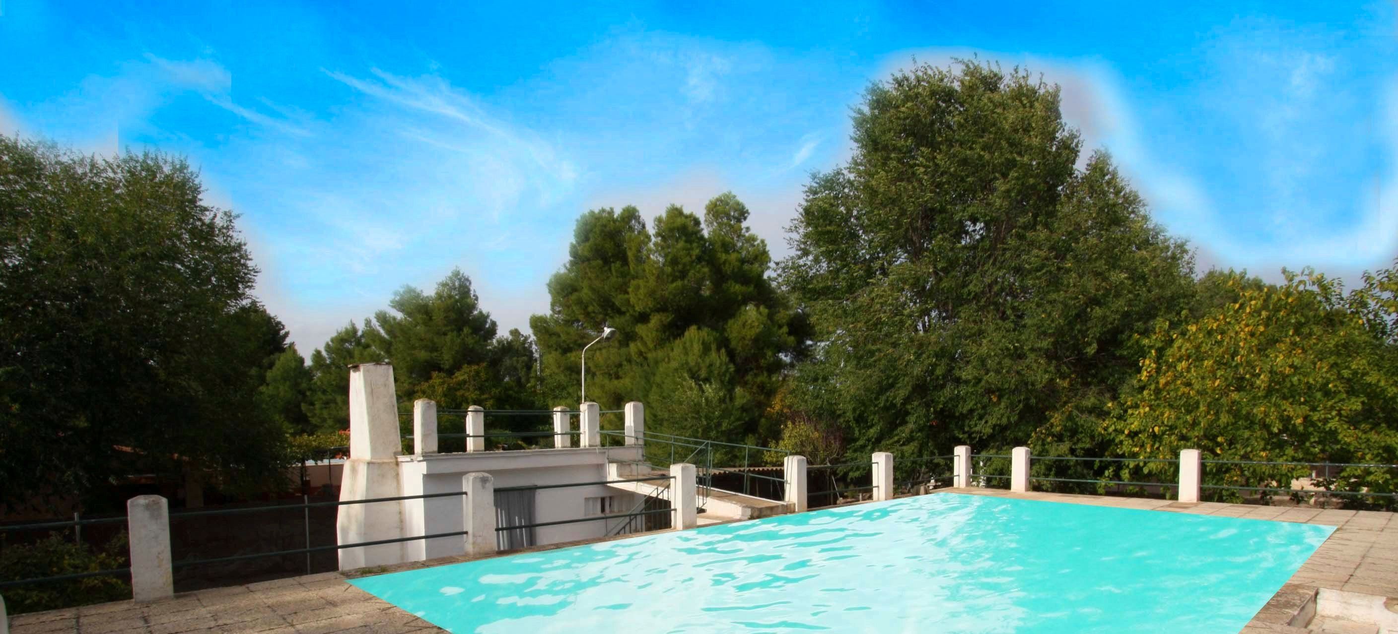 Piscina de Casa o xalet en venda en  Albacete Capital amb Aire condicionat, Calefacció i Jardí privat