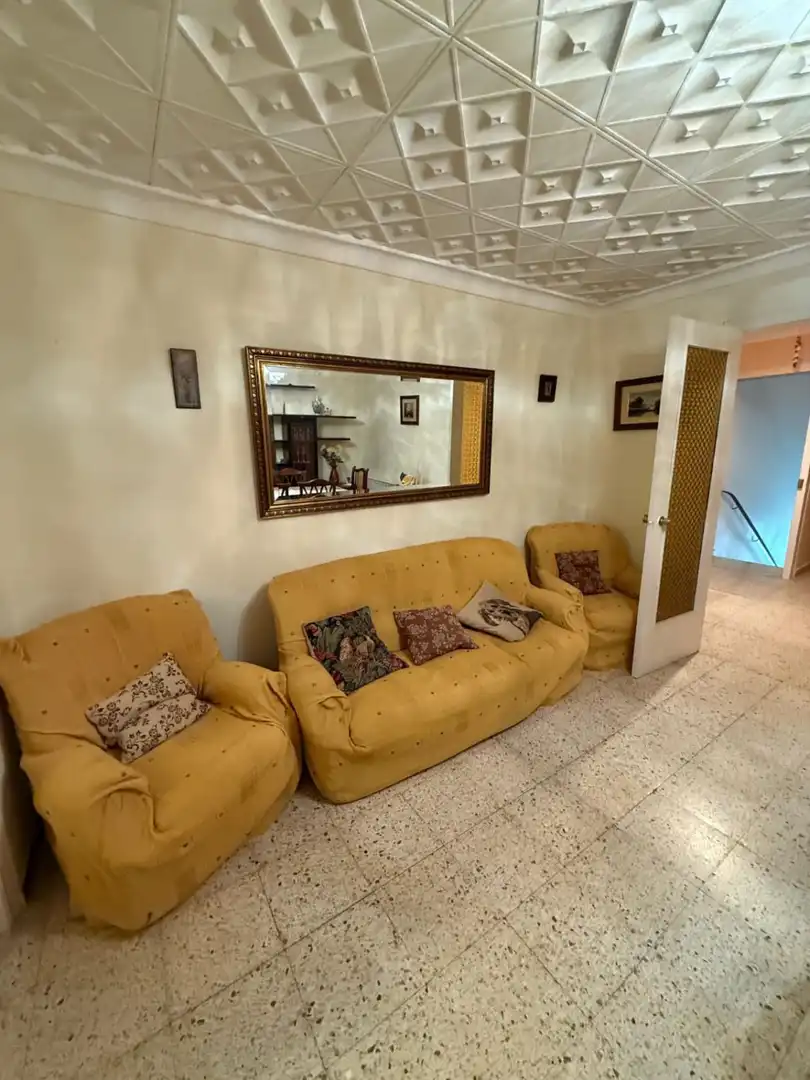 Sala de estar de Casa o chalet en venta en Bellvís con Aire acondicionado, Calefacción y Terraza