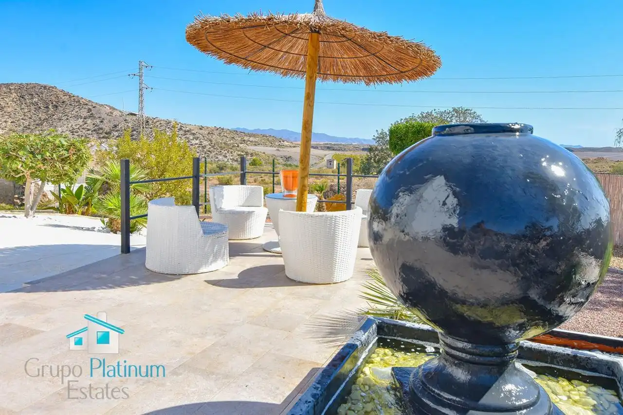 Detached house with garden for sale in San Juan de los Terreros, imagen 28