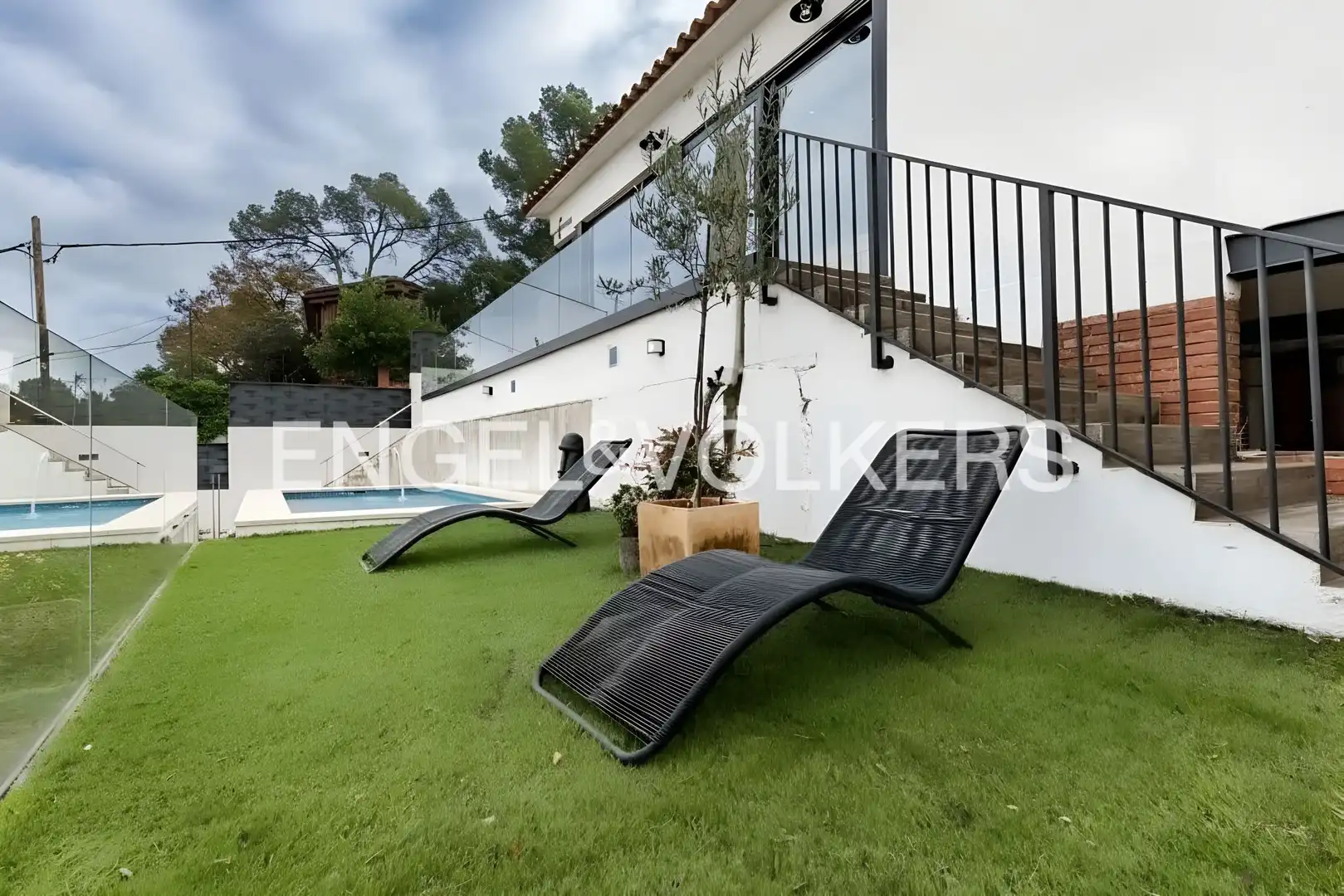 Terrace of Houses for sale in Sant Cugat del Vallès  with Air Conditioner, Heating and Private garden