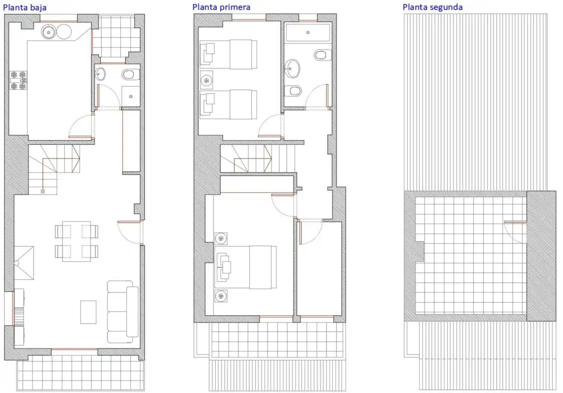 Dachboden zum Verkauf in El Puig de Santa Maria mit Privatgarten, Terrasse und Balkon