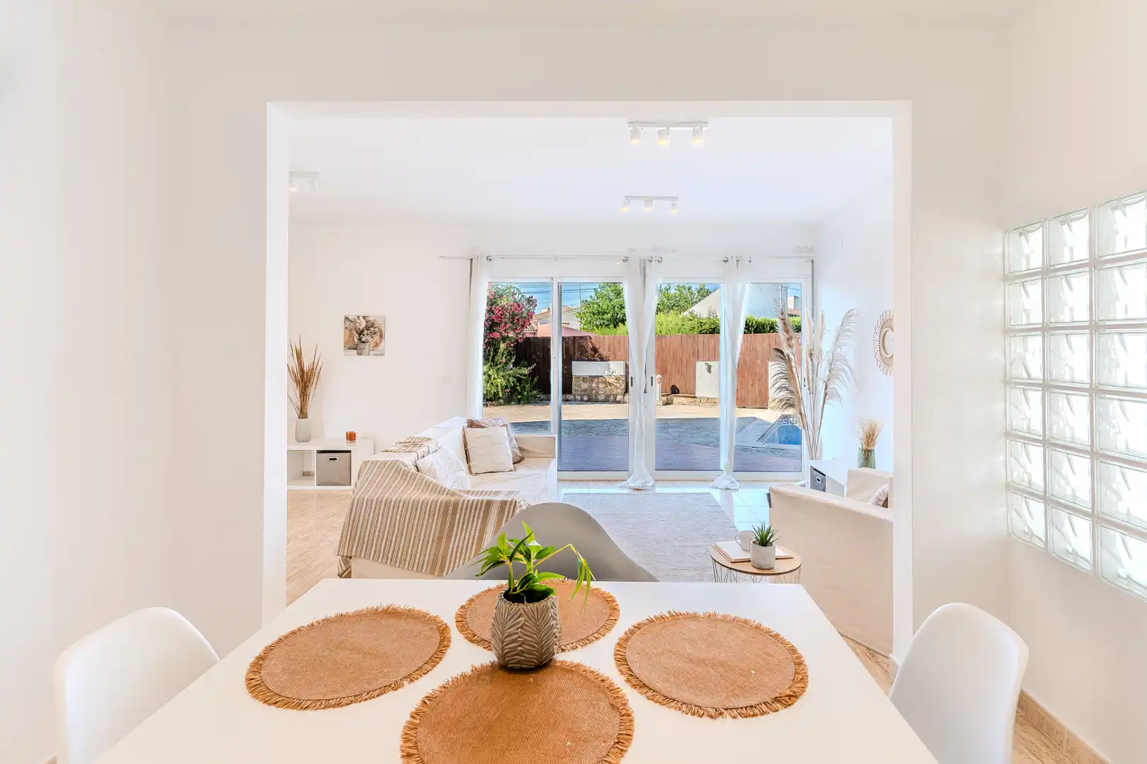 Comedor de Casa o chalet en venta en L'Ametlla de Mar  con Aire acondicionado, Calefacción y Jardín privado