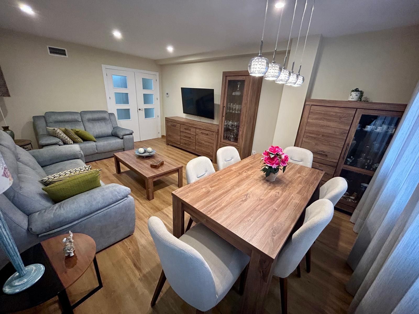 Dining room of Flat for sale in  Valencia Capital  with Air Conditioner and Balcony