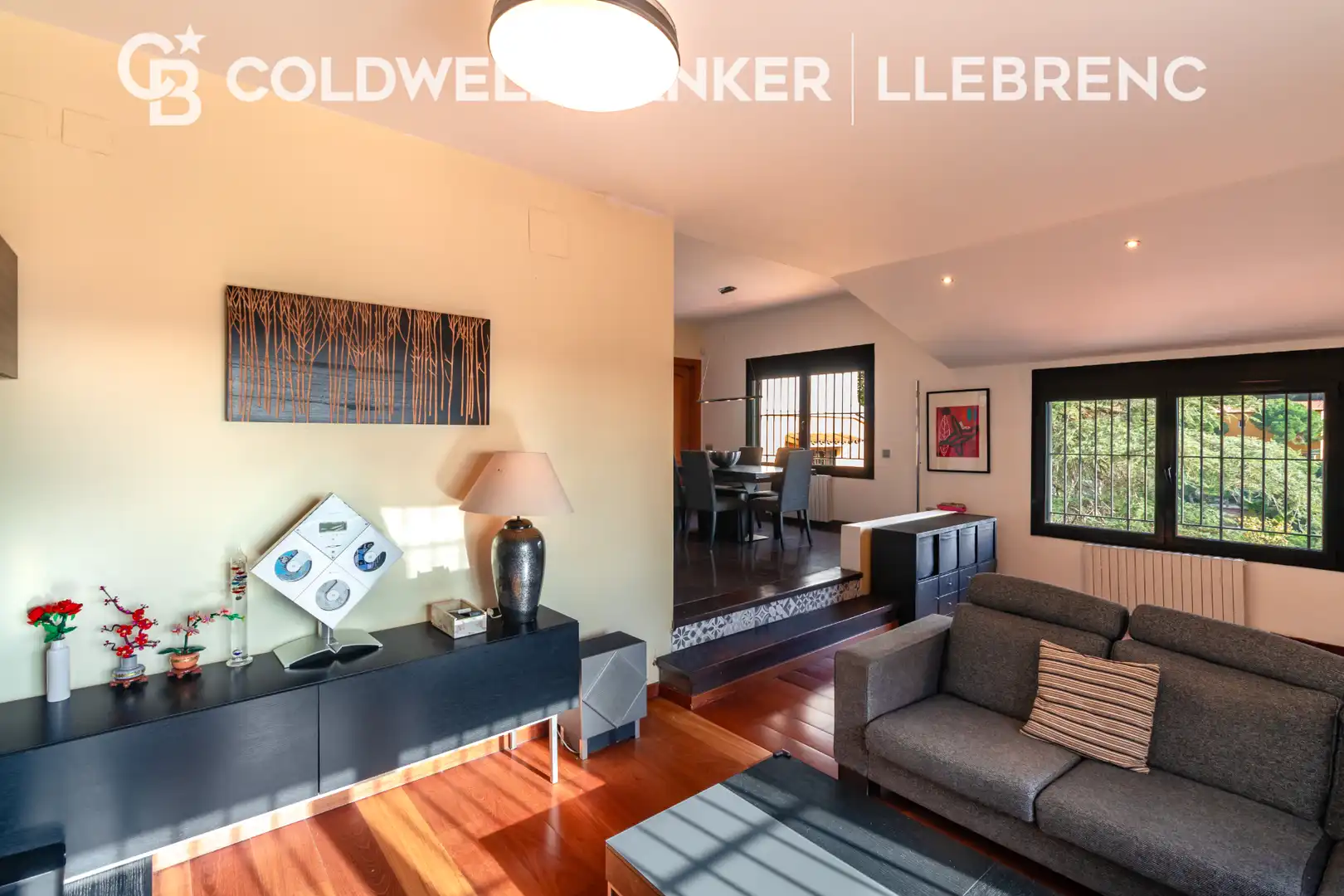 Sala de estar de Casa o chalet en venta en Barcelona con Aire acondicionado, Calefacción y Jardín privado
