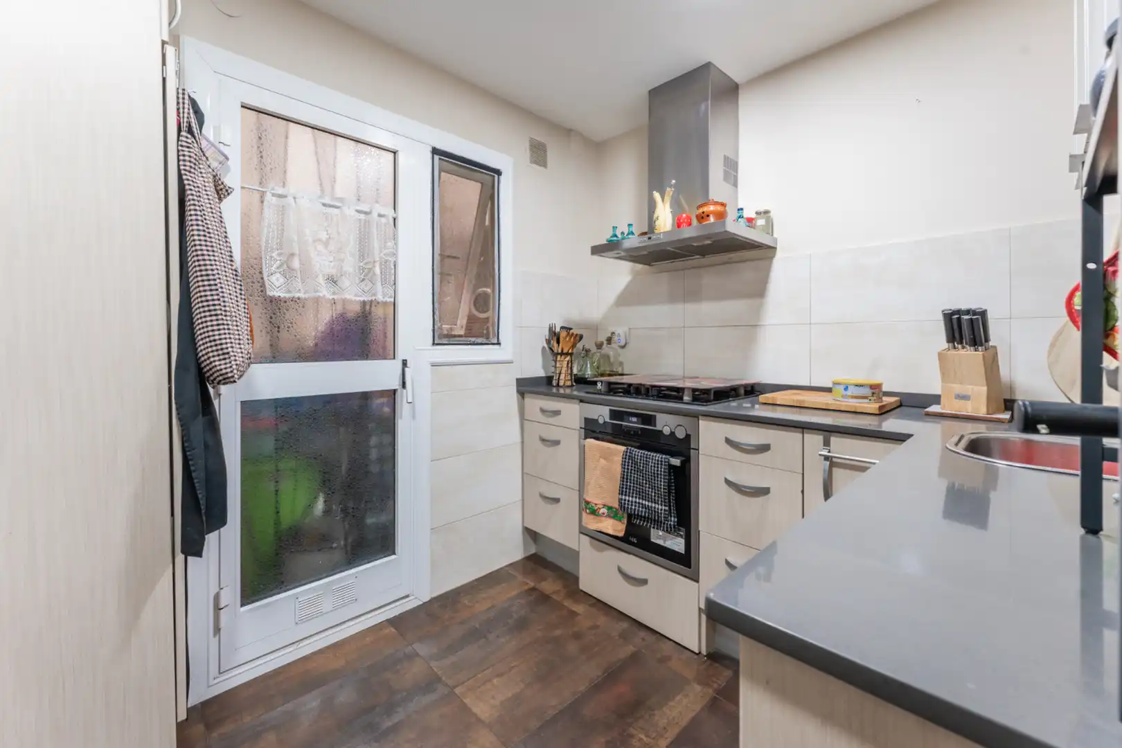 Cocina de Piso en venta en Badalona con Parquet y Balcón