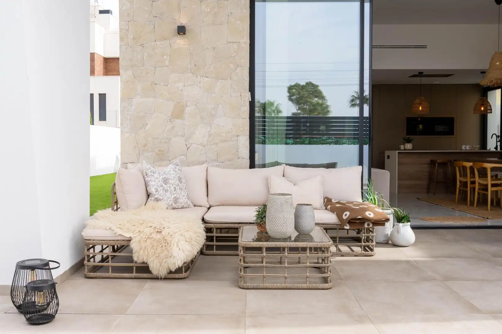 Terrassa de Casa o xalet en venda en Torrevieja amb Aire condicionat, Calefacció i Jardí privat