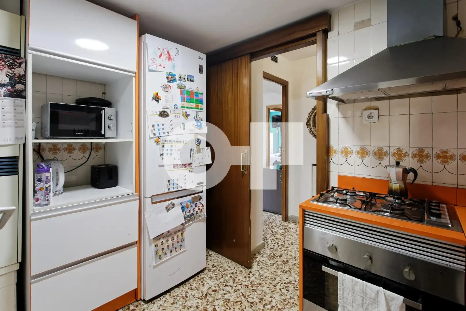 Cuina de Apartament en venda en Cerdanyola del Vallès amb Aire condicionat, Calefacció i Terrassa
