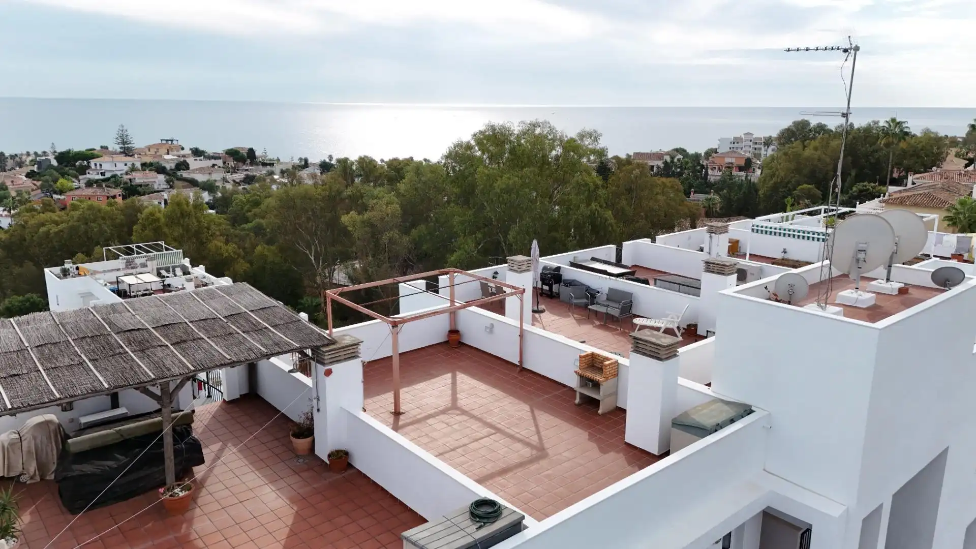 Terrace of Flat for sale in Las Lagunas