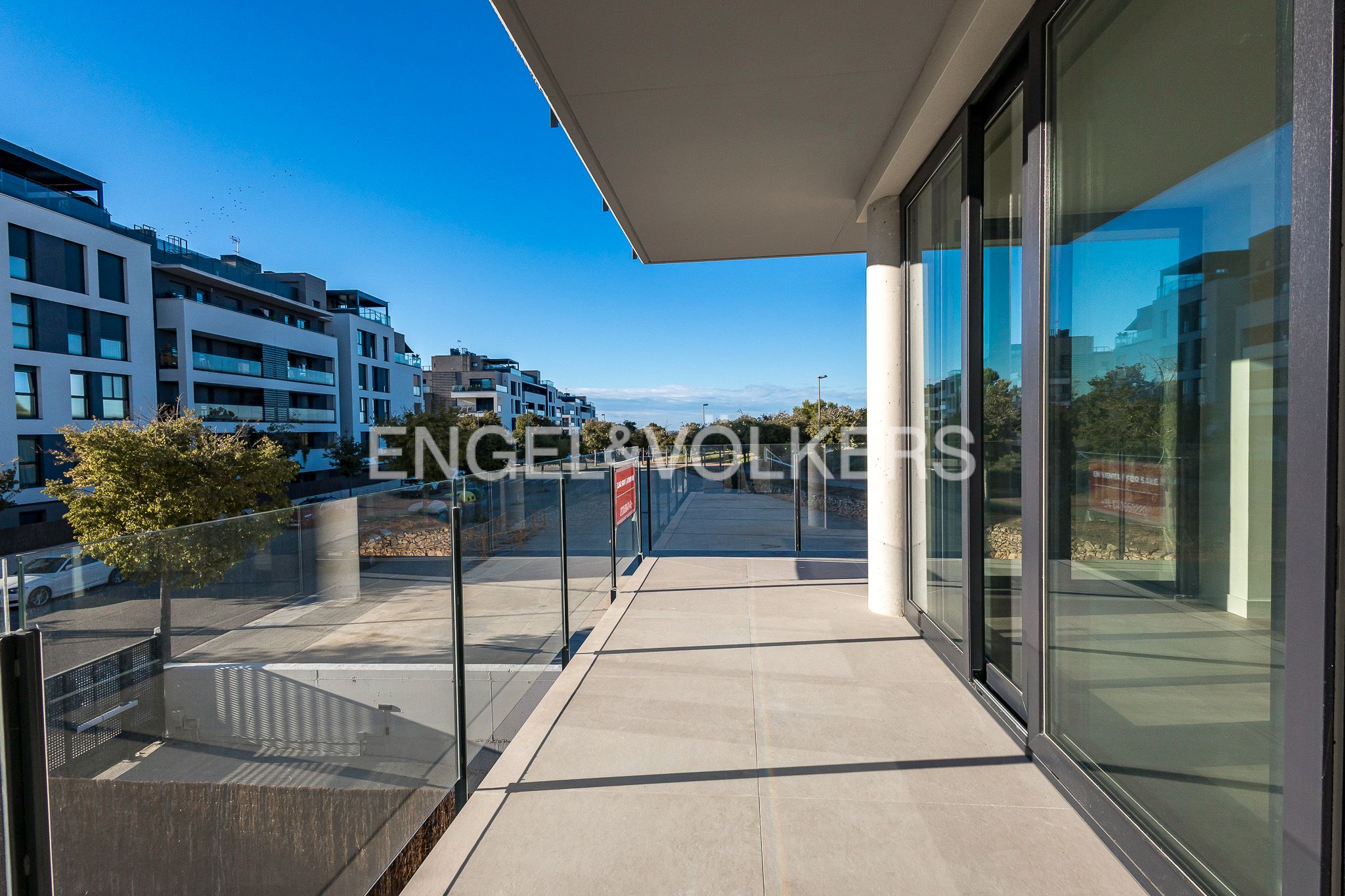 Terrace of Apartment for sale in Vilanova i la Geltrú  with Air Conditioner, Heating and Parquet flooring