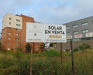 Vista exterior de Terreny industrial en venda en Badalona