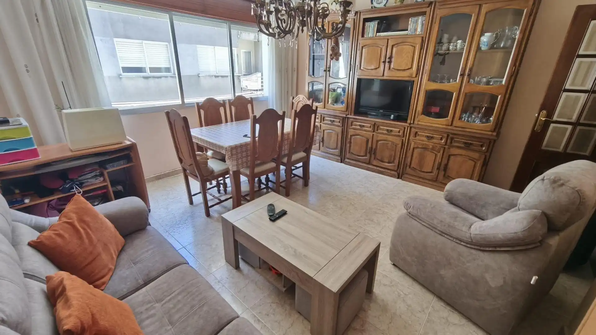 Living room of Flat for sale in A Pobra do Caramiñal