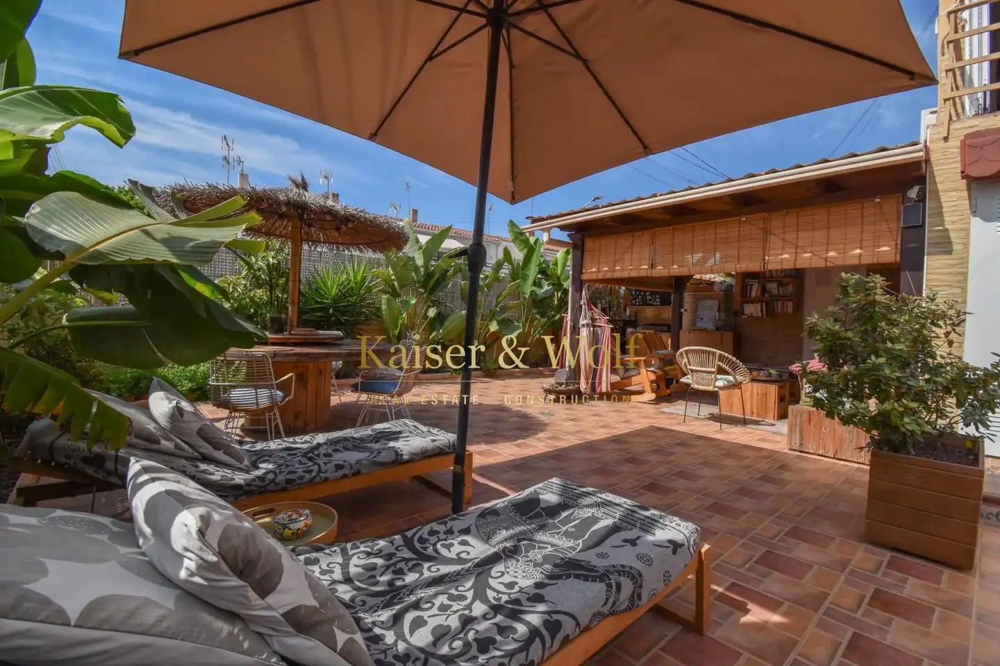 Terraza de Piso en venta en Santa Pola con Aire acondicionado, Jardín privado y Terraza