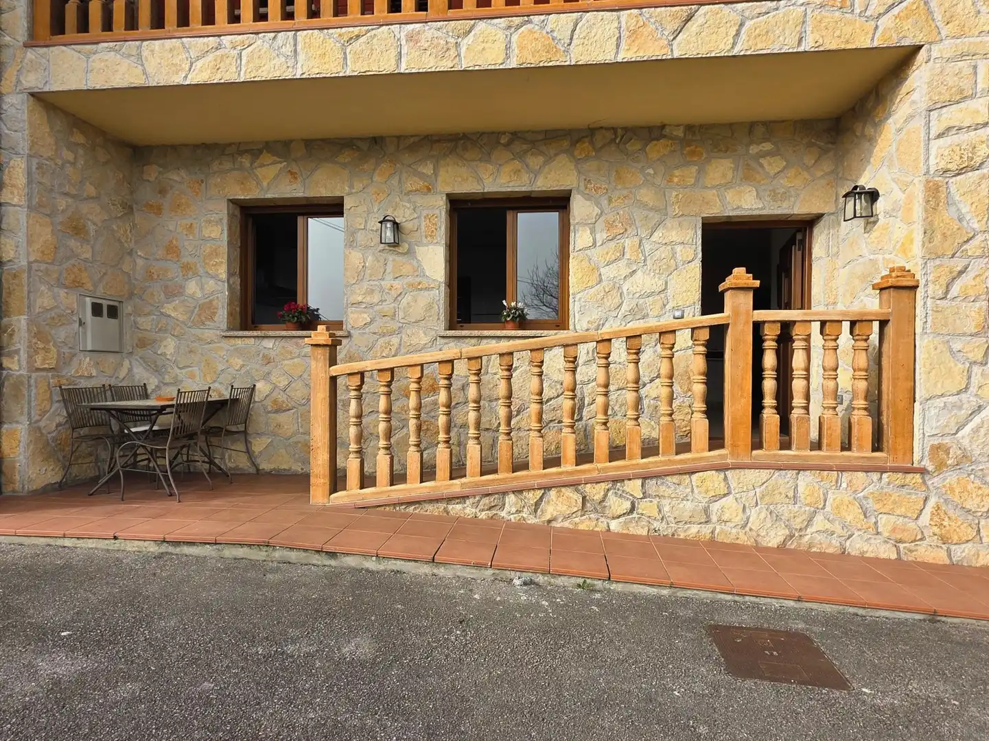Balcony of Houses for sale in Nava  with Heating, Private garden and Terrace