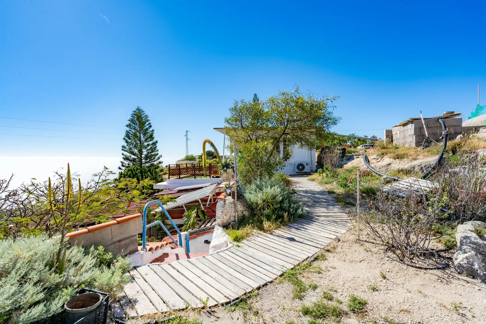 Vista exterior de Finca rústica en venda en Güímar amb Jardí privat, Terrassa i Moblat