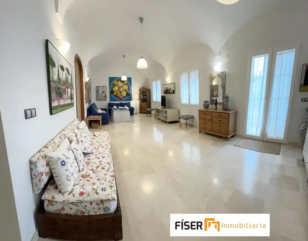 Sala de estar de Casa o chalet en venta en Los Santos de Maimona con Calefacción y Jardín privado