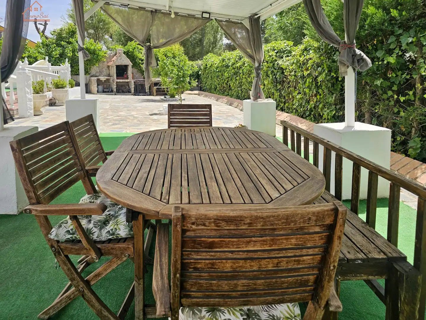 Terrassa de Casa o xalet en venda en Chinchón amb Aire condicionat, Calefacció i Jardí privat