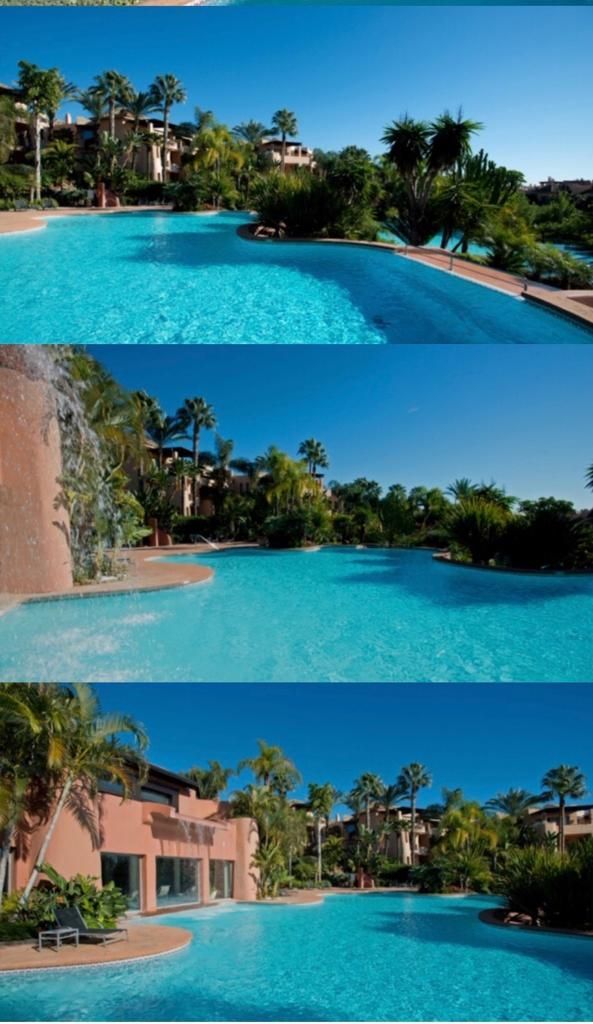 Swimming pool of Flat to rent in Marbella  with Air Conditioner, Terrace and Storage room