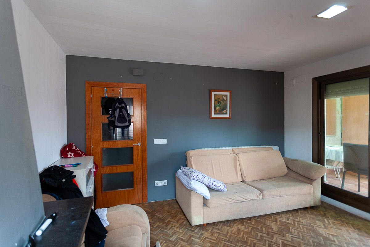 Sala d'estar de Àtic en venda en  Barcelona Capital amb Terrassa i Traster