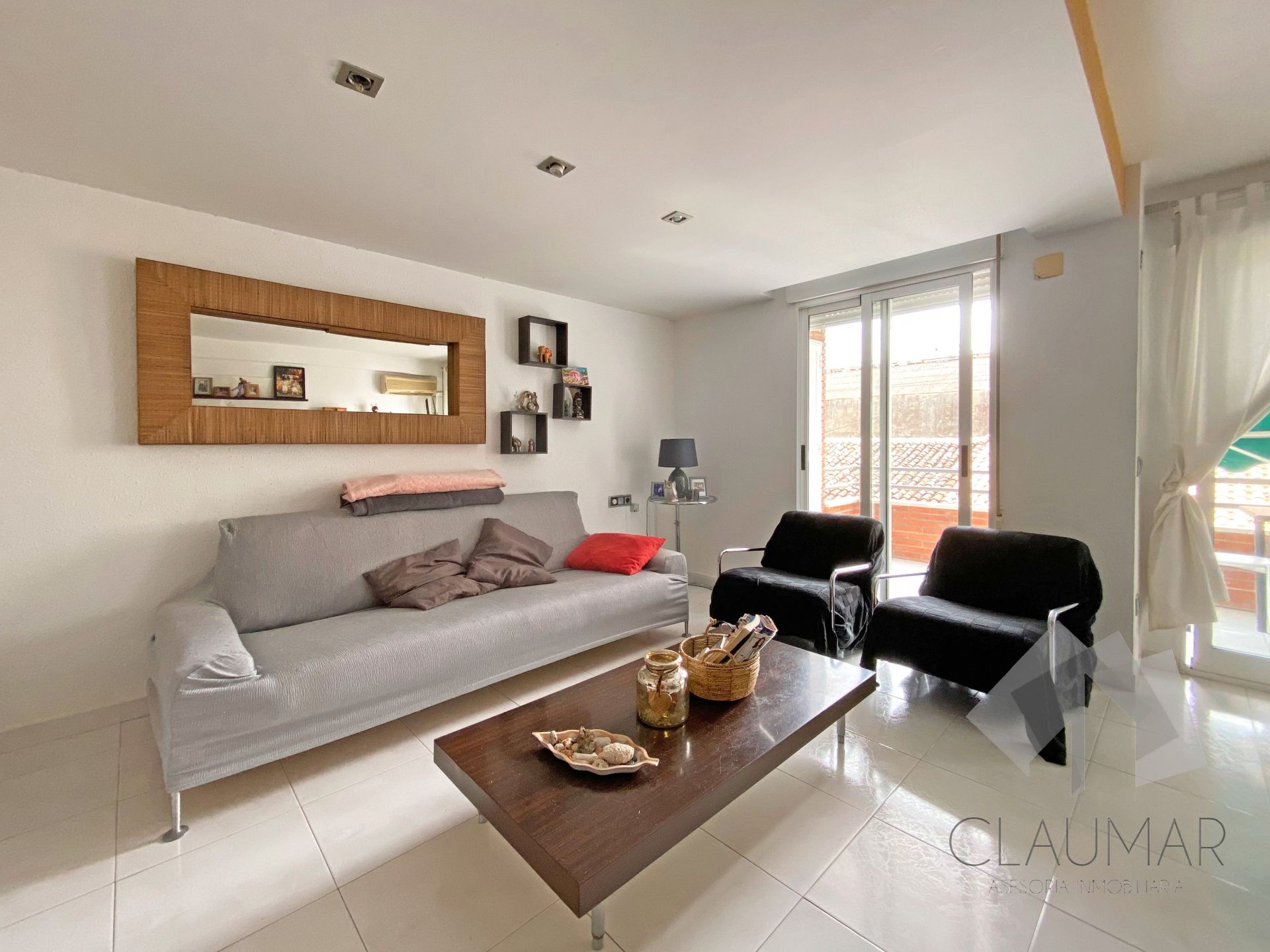 Living room of Flat for sale in Gandia  with Air Conditioner, Heating and Terrace