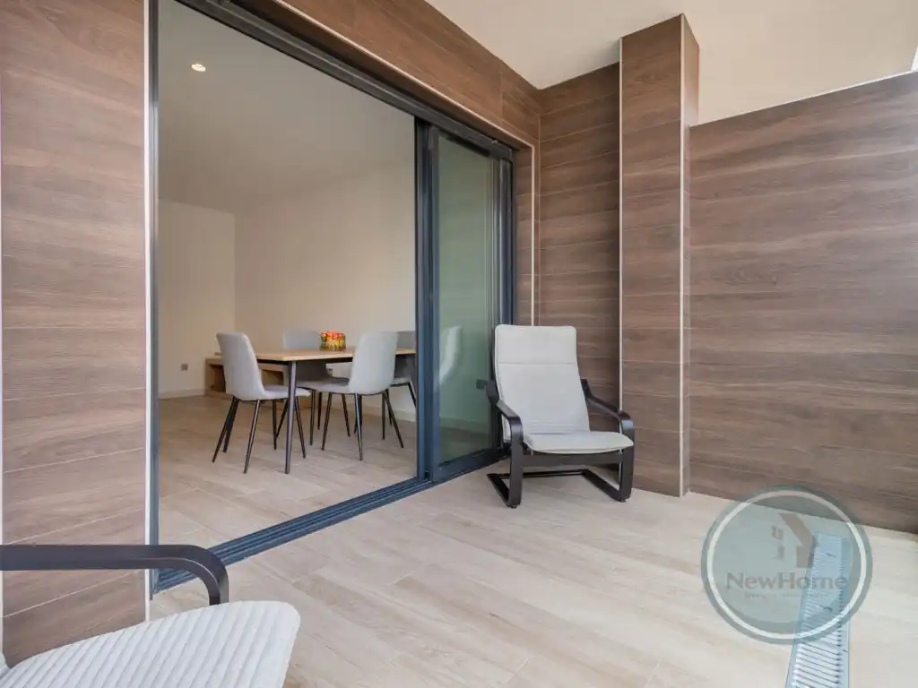 Terraza de Piso de alquiler en Elche / Elx con Aire acondicionado, Terraza y Piscina comunitaria