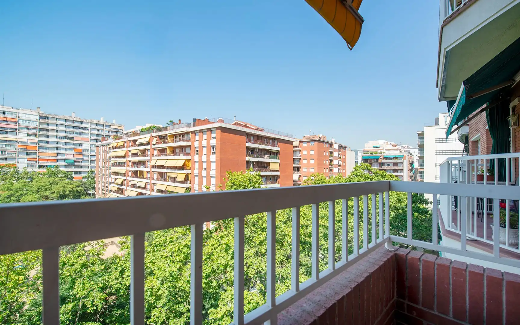 Balcony of Flat for sale in Barcelona  with Air Conditioner, Heating and Terrace