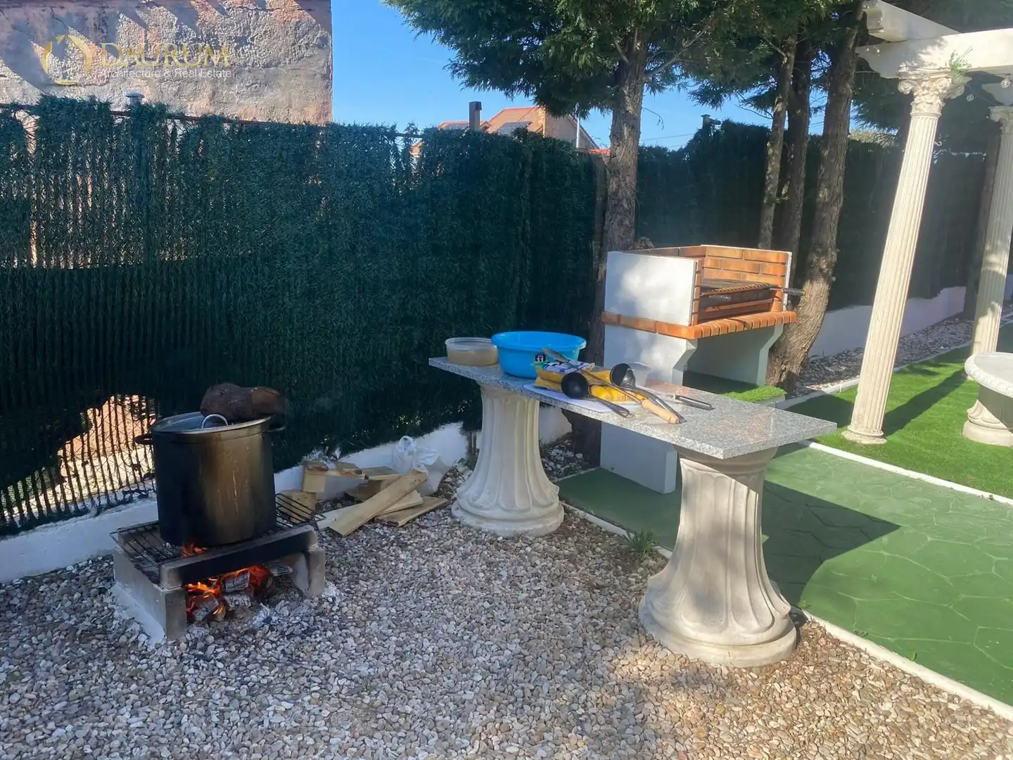 Jardín de Casa o chalet en venta en El Espinar con Aire acondicionado, Calefacción y Trastero