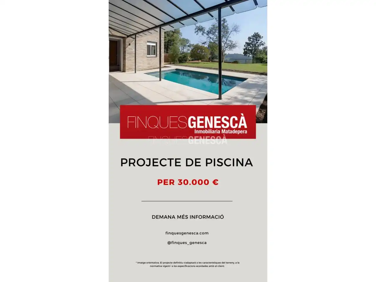 Piscina de Casa o chalet en venta en Matadepera con Aire acondicionado, Calefacción y Jardín privado