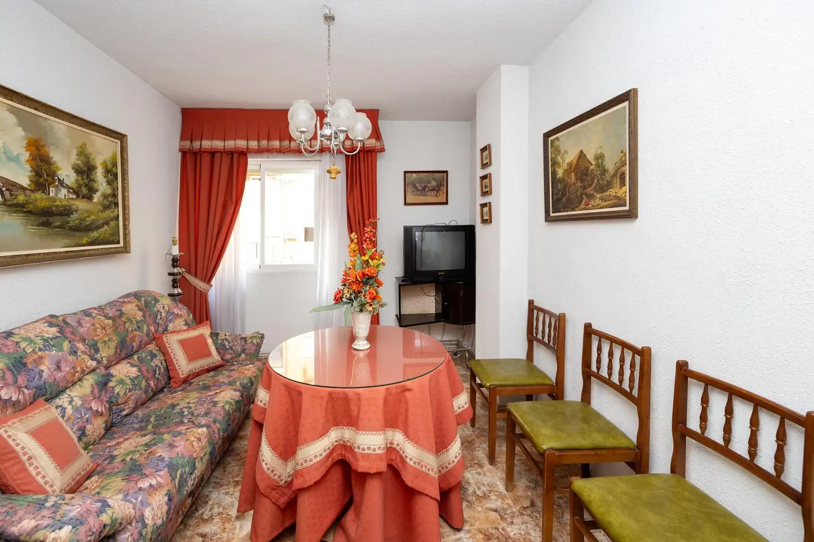 Wohnzimmer von Wohnung zum Verkauf in Granada mit Terrasse und Möbliert