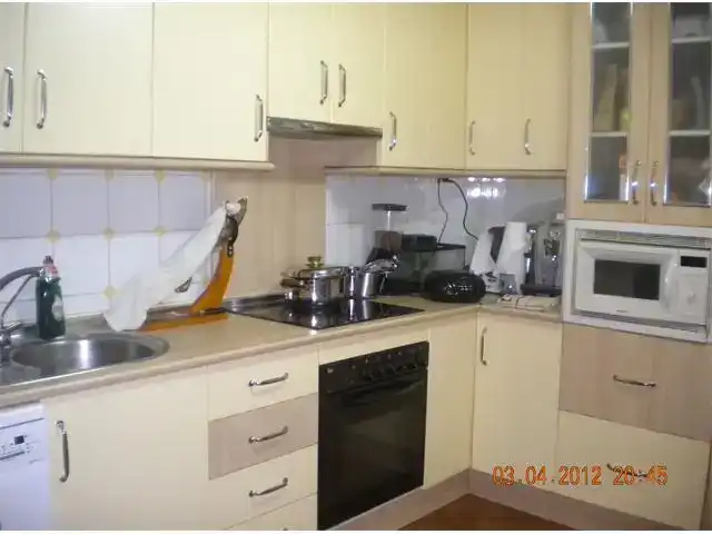 Kitchen of Flat for sale in  Murcia Capital  with Air Conditioner and Balcony