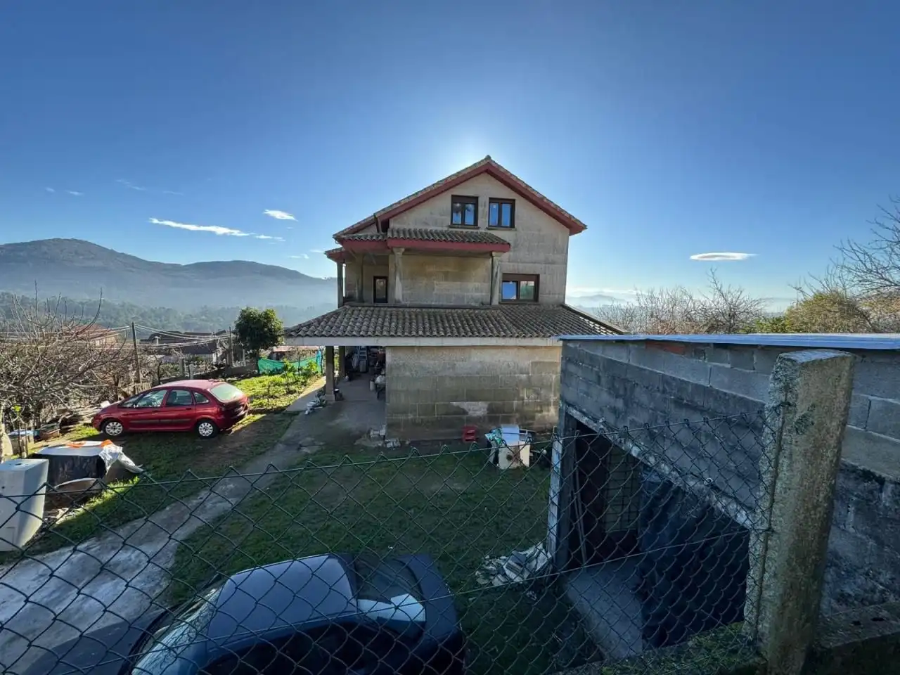 Vista exterior de Casa o chalet en venta en Mos con Terraza y Trastero