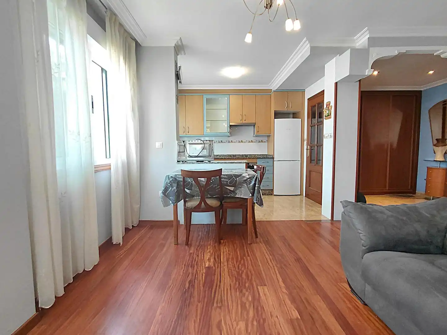Sala de estar de Planta baja de alquiler en Vilagarcía de Arousa con Amueblado