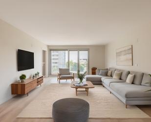 Living room of Flat to rent in  Valencia Capital  with Air Conditioner, Heating and Terrace