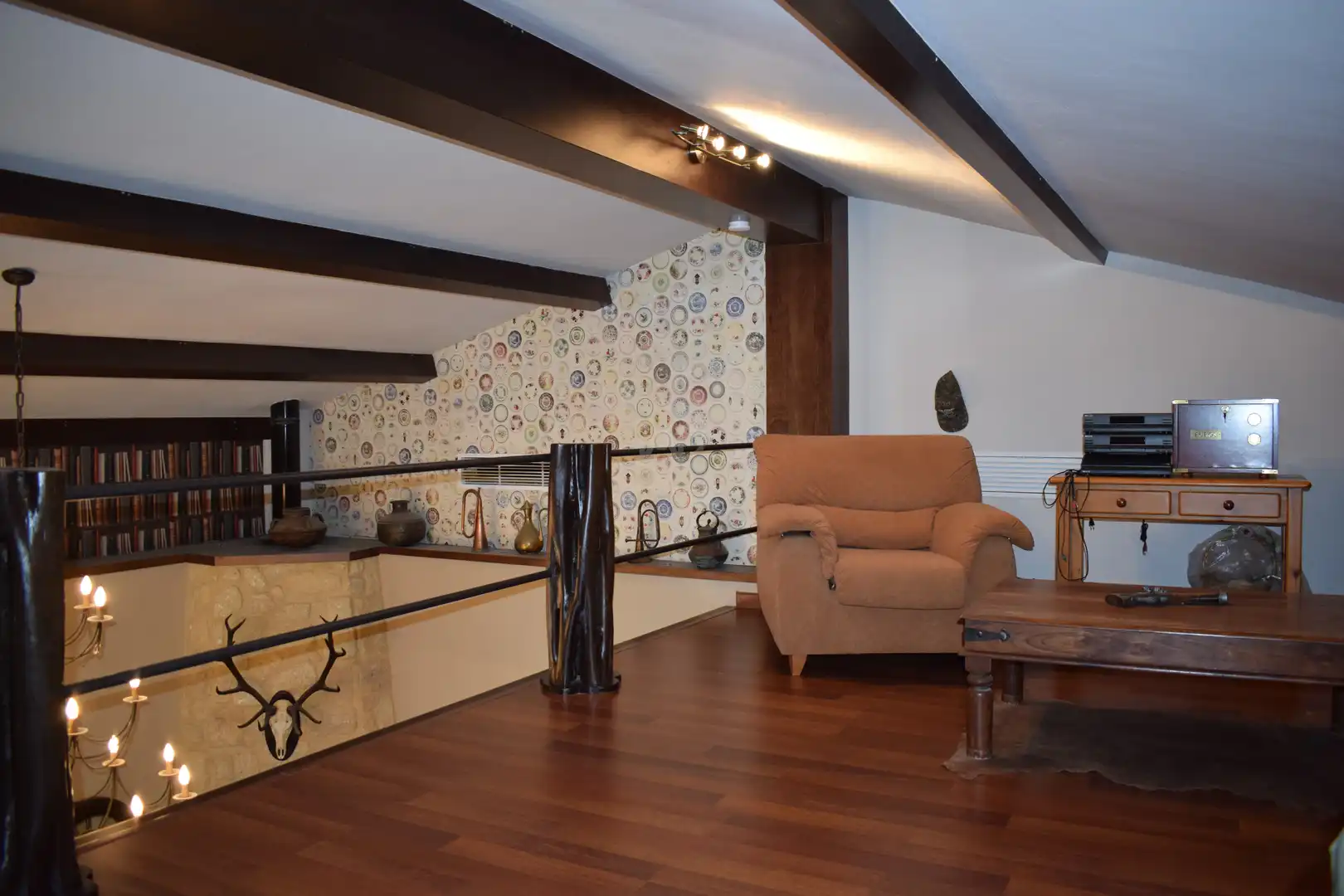 Wohnzimmer von Country house zum Verkauf in Pedrera mit Heizung und Schwimmbad