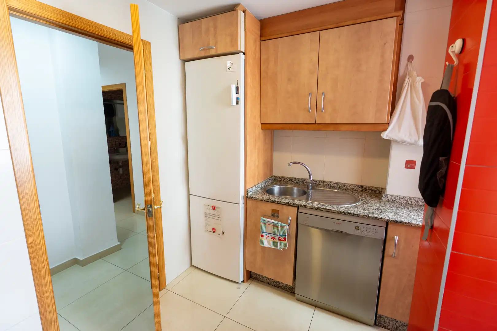 Kitchen of Flat for sale in Ibi  with Furnished and Balcony