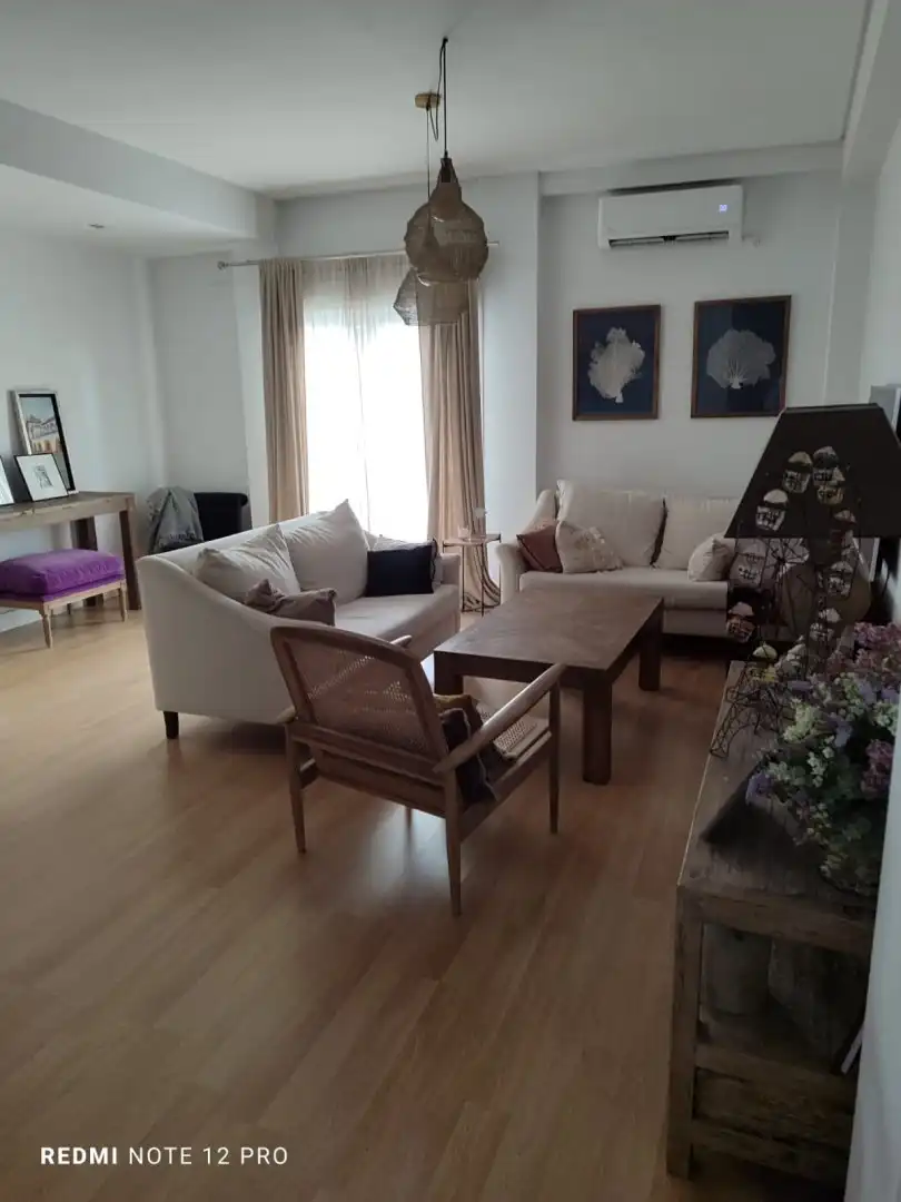 Living room of Flat for sale in  Sevilla Capital  with Air Conditioner, Heating and Terrace