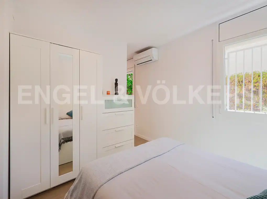 Habitación de Piso de alquiler en Barcelona con Aire acondicionado, Calefacción y Jardín privado